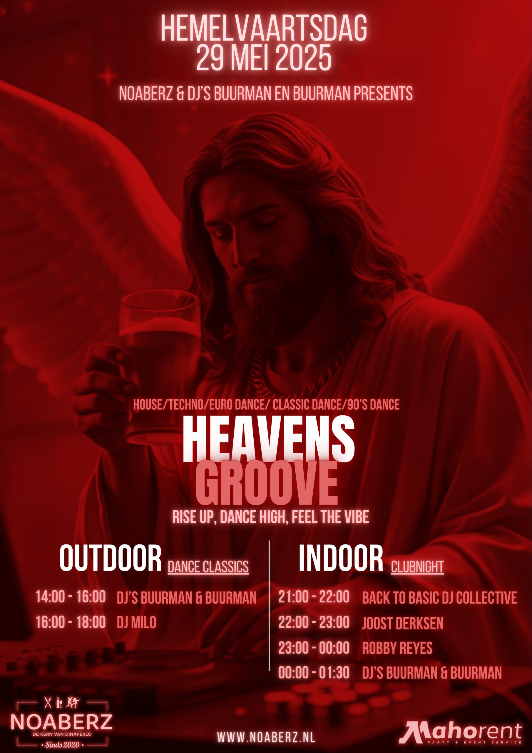 Heavens Groove hemelvaartsdag bij Noaberz Dinxperlo